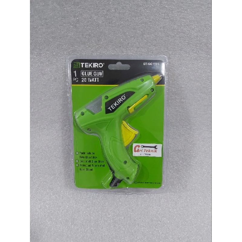 

GT-GG1723 !!! GLUE GUN TEKIRO 20 WATT PAKAI LEM LILIN KECIL 7 MM