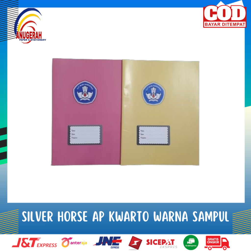 

SILVER HORSE AP KWARTO WARNA SOLID SAMPUL (PAK)