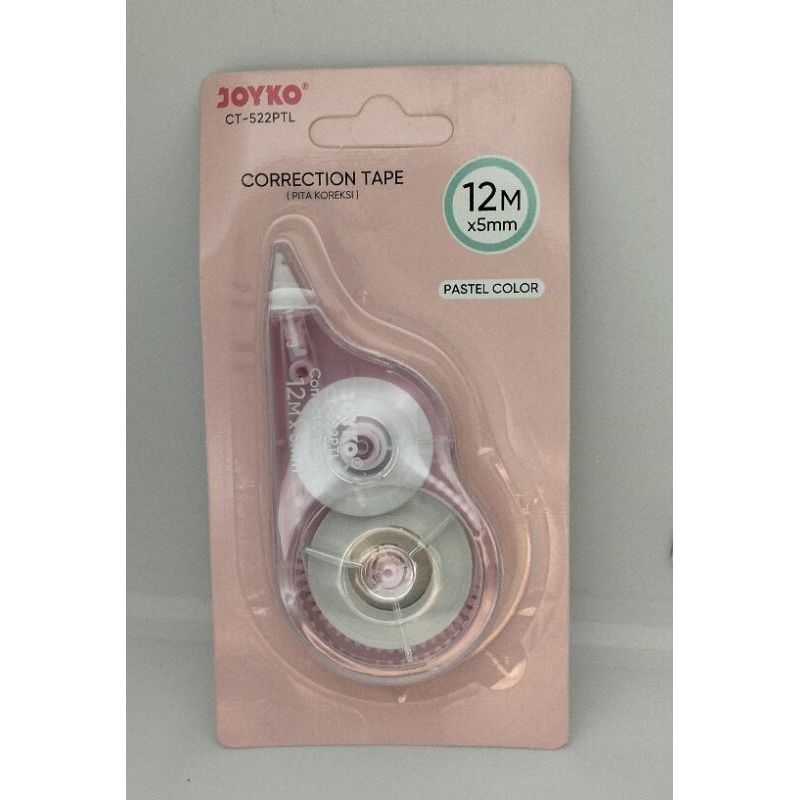 

joyko CT-522ptl corrrection tape 12m x5mm paste colour