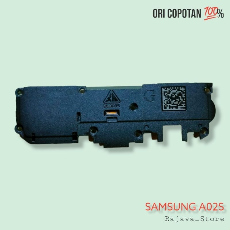 Speaker Spiker musik buzzer loudspeaker bawah Samsung a02s ori original cabutan copotan asli garansi