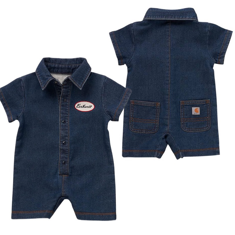 Romper Denim Bayi Laki Laki Carhartt