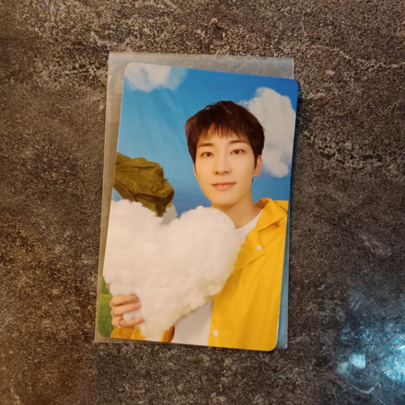 PC WONWOO HEAVEN photocard wonwoo heaven love cloud awan love