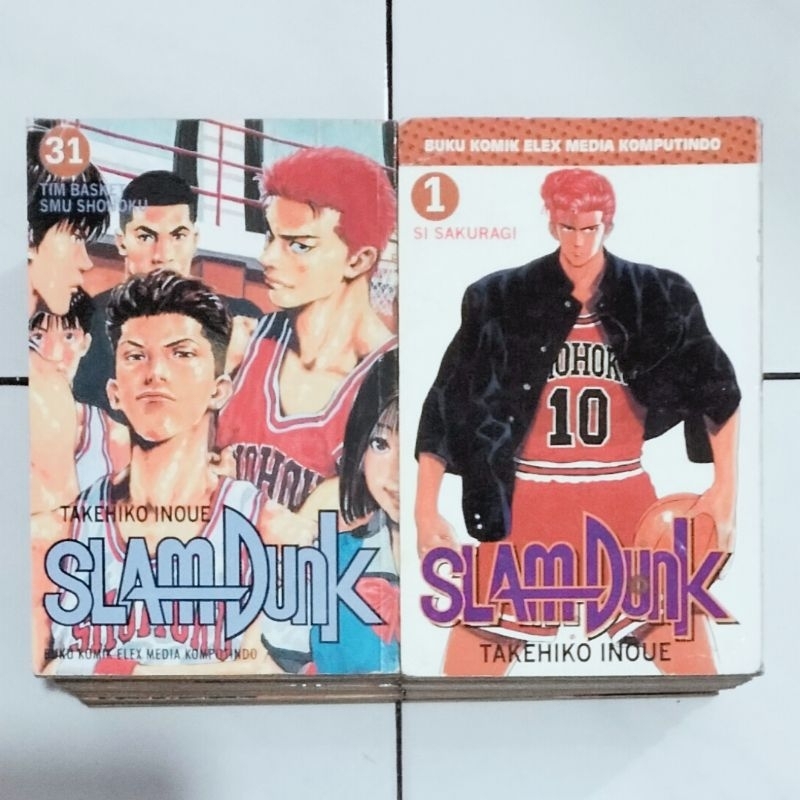 Komik SLAM DUNK 1-31 End Slamdunk (set ke-1)