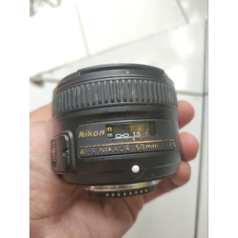 Lensa nikon bekas af-s 50mm f 1.8