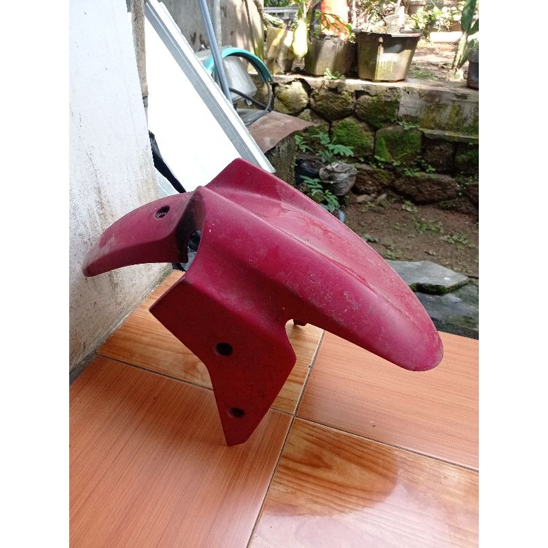 spakbor depan ninja 250r karbu second ori