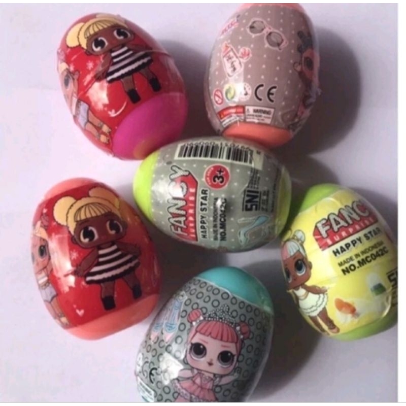 20 Pcs Mainan Anak Telur Hadiah/Mainan Jadul