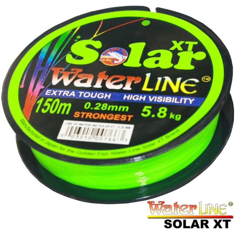 Senar Pancing Goldenfish Waterline XT Solar 150m
