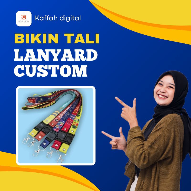 

LANYARD ID CARD CUSTOM - LANYARD ID CARD MURAH
