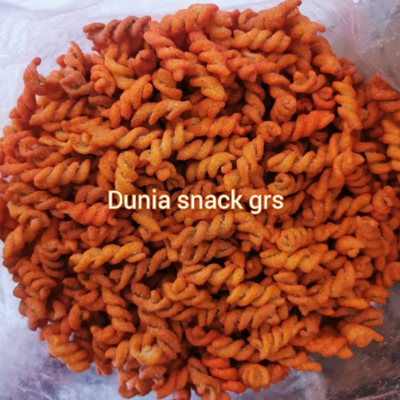 

Makaroni Spiral 1 Kg Varian Pedas Balado Sapi Panggang Jagung Manis / Makroni spiral / Macaroni ulir