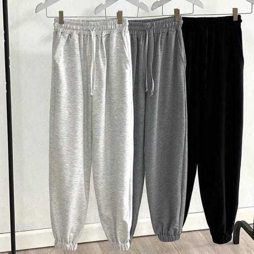 CELANA JOGGER WANITA PRIA GYM TRAINING KOREAN STYLE | JOGGER SWEATPANTS WANITA PRIA TERMURAH
