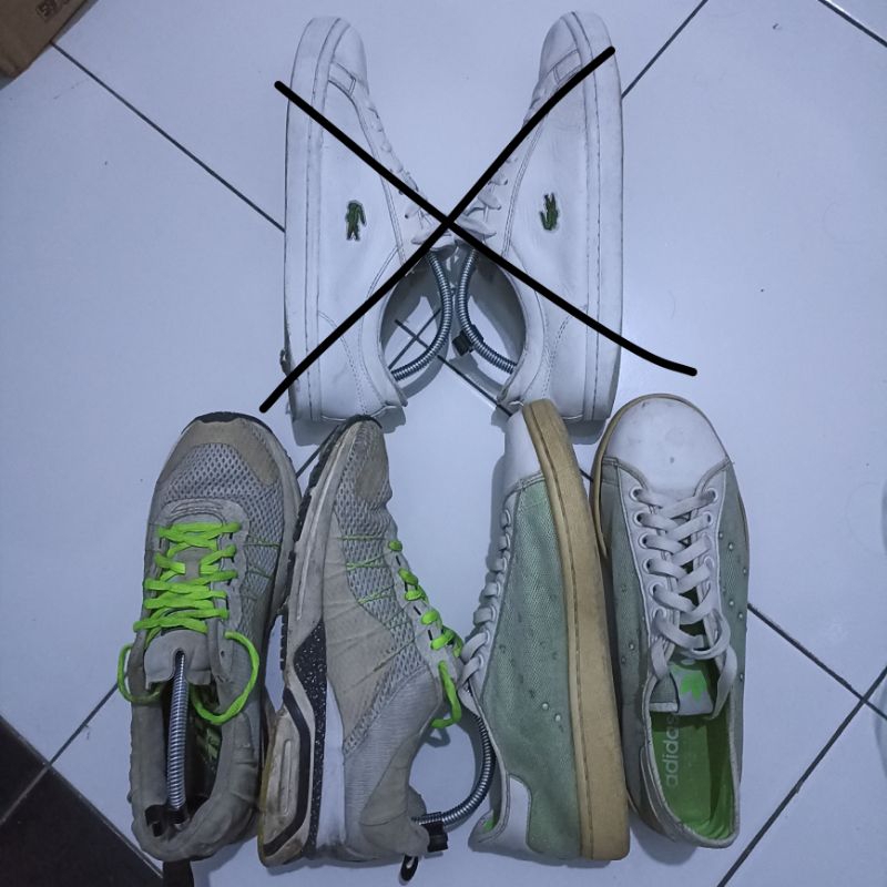 Sepatu Adidas dan Descente Second