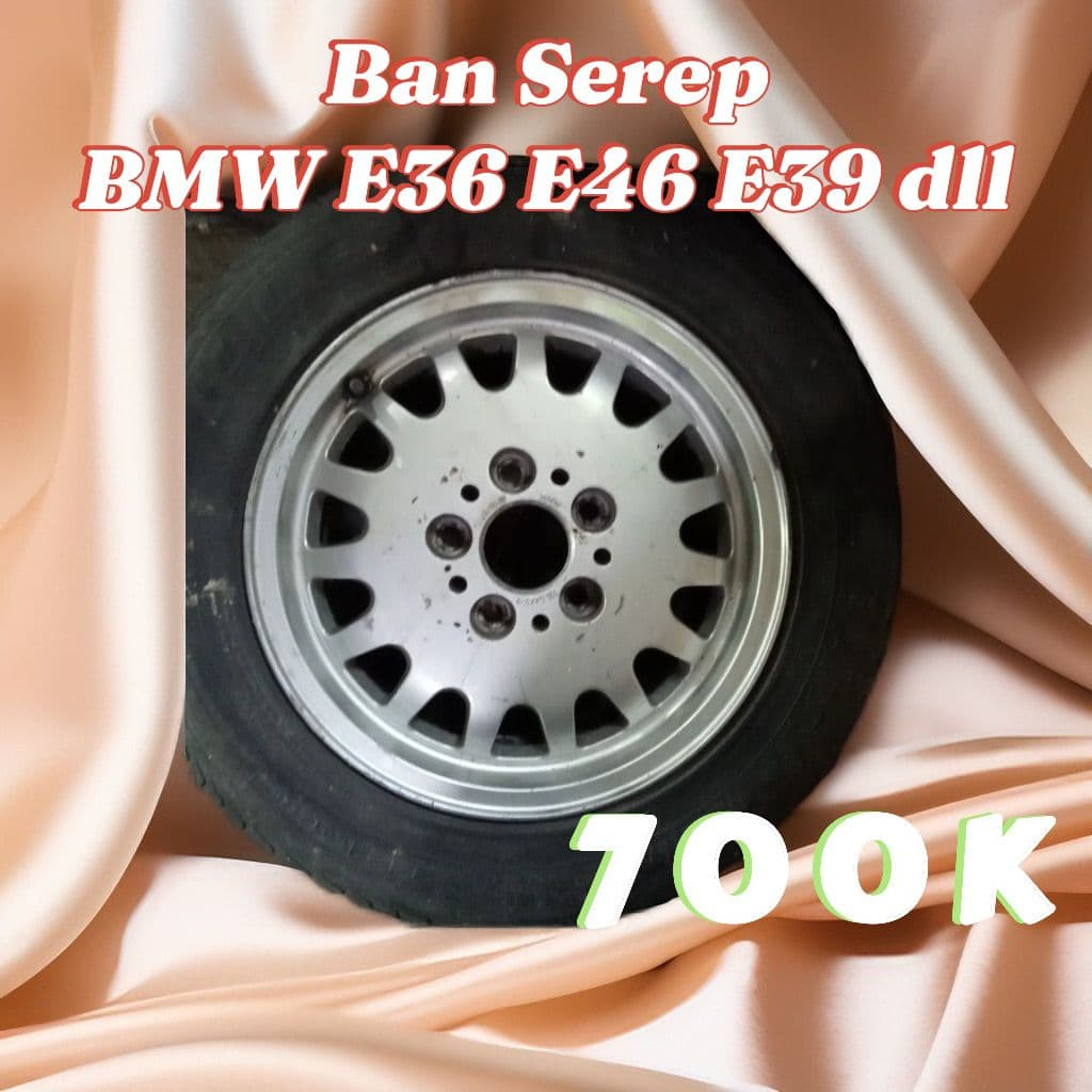 Velg Ban Serep Cadangan R15 bmw  Pcd 5x120