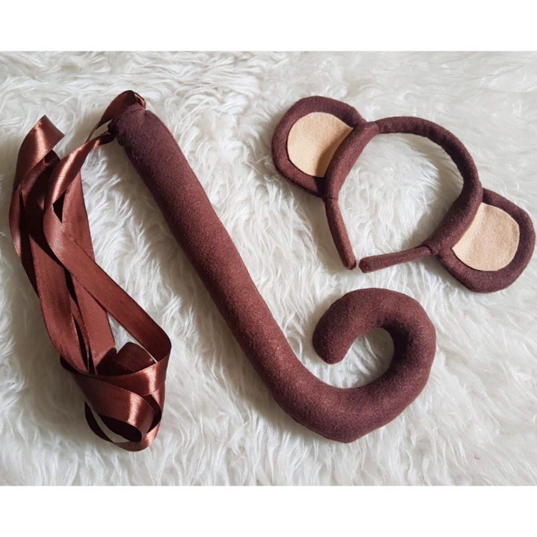 Terbaru  Bando Monyet Pisang Kostum Monkey Banana Karakter Hewan Monyet Binatang Cosplay monyet kost