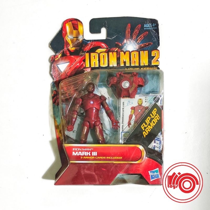 Hasbro 3,75" Iron Man Mark III Flip Up Armor