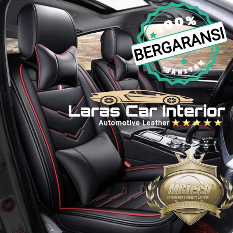 Sarung jok mobil 3 Baris, MBTech Carrera Premium