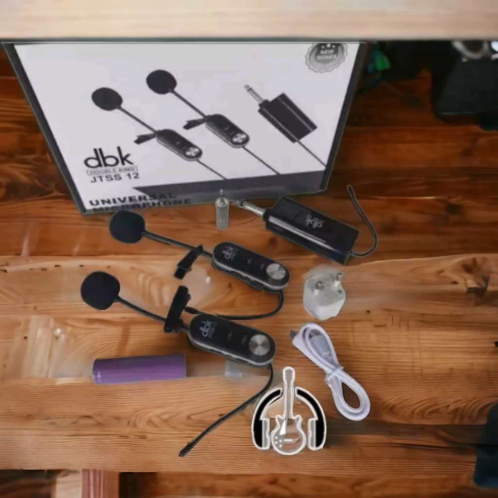 microphone clip on wireles dbk jts 12 mic
