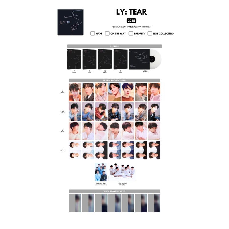 Love Yourself : Tear