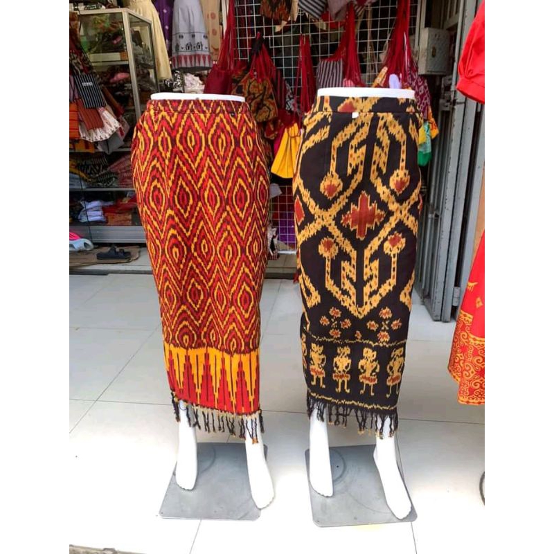termurah rok tenun span wanita toraja terbaru - baju tenun blanket etnik motif toraja