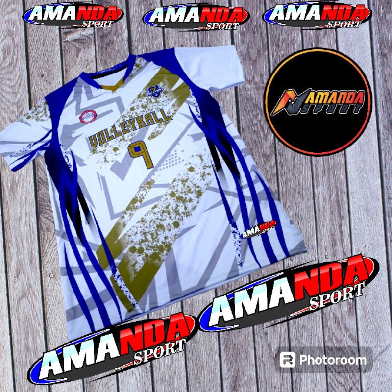 baju volly pria wanita