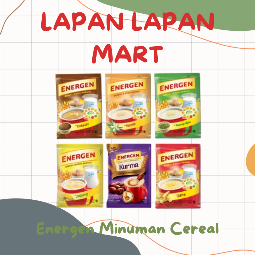 

Energen Minuman Cereal 5's