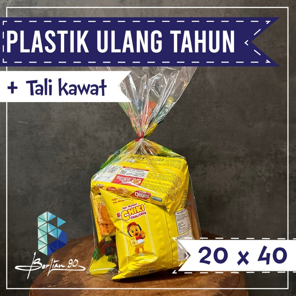 

Tas Plastik Snack Ulang Tahun 20x40 Bingkisan Snack Ultah (PACK)
