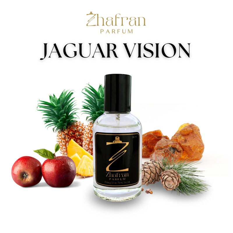 Zhafran Vision Parfum Pria Tahan Lama - Spray 30 ml