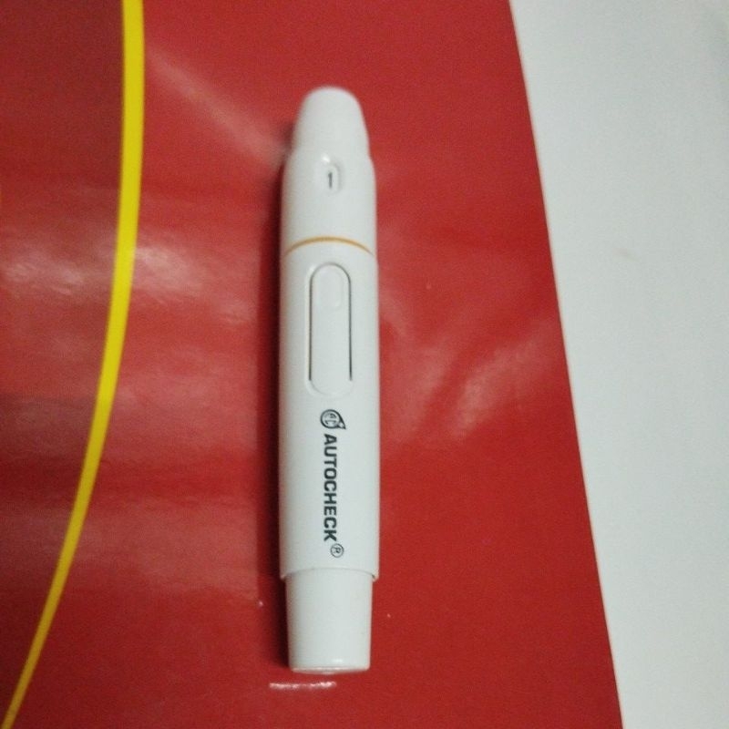 Pen Lancing Device Autocheck Lancet Pen Auto check Jarum Penusuk