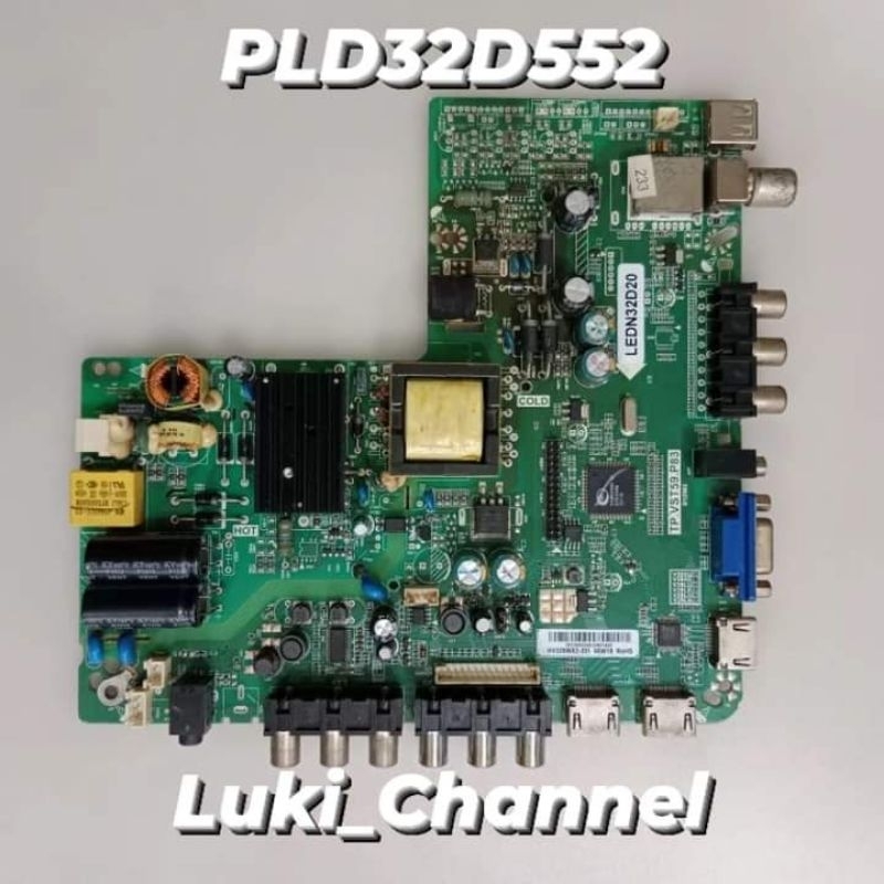 MB MAINBOARD TV LED POLYTRON PLD32D552 PLD32T552 32D552 32T552