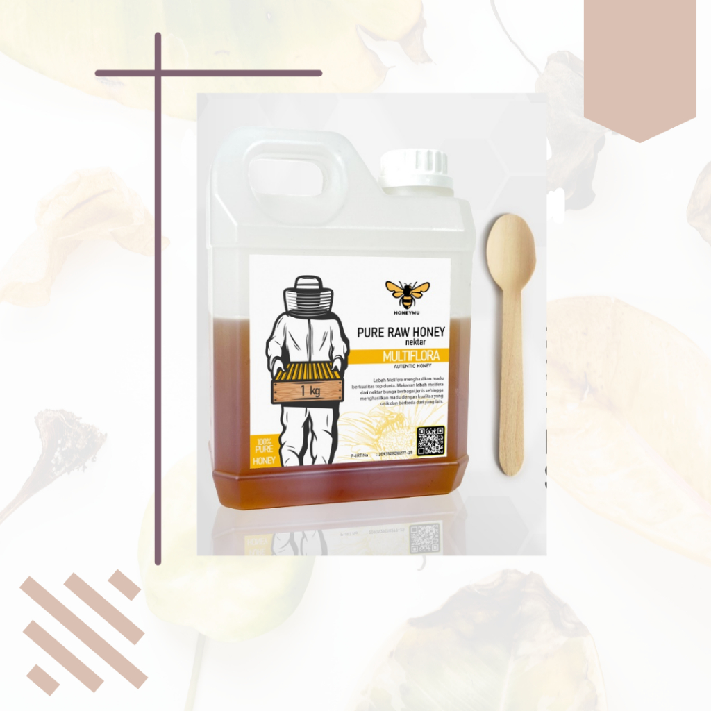 

Madu Murni Asli Nectar Multiflora 1Kg