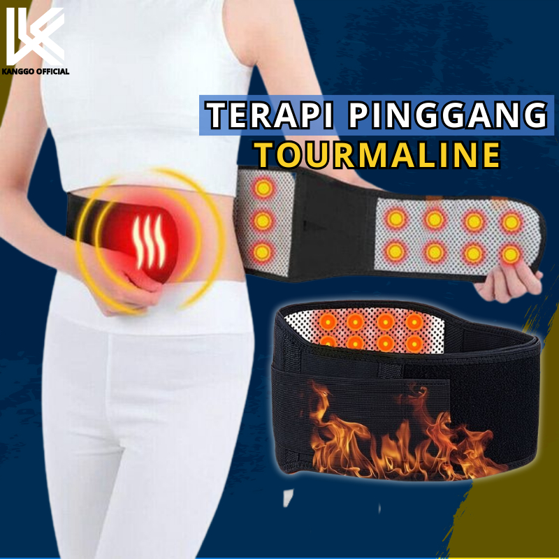 KUEGO sabuk terapi pinggang-korset lumbar saraf kejepit Pinggang-korset magnetik terapi pinggang