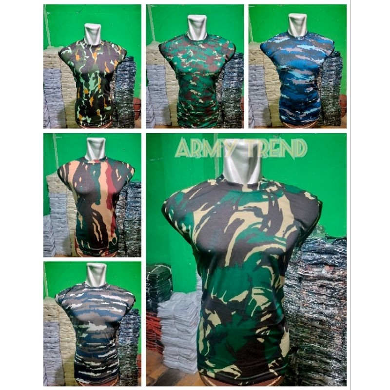 KAOS SINGLET RAMBO LORENG MALPINAS ARMY TNI / KAOS SINGLET RAMBO LORENG ARMY PRIA / KAOS RAMBO LOREN