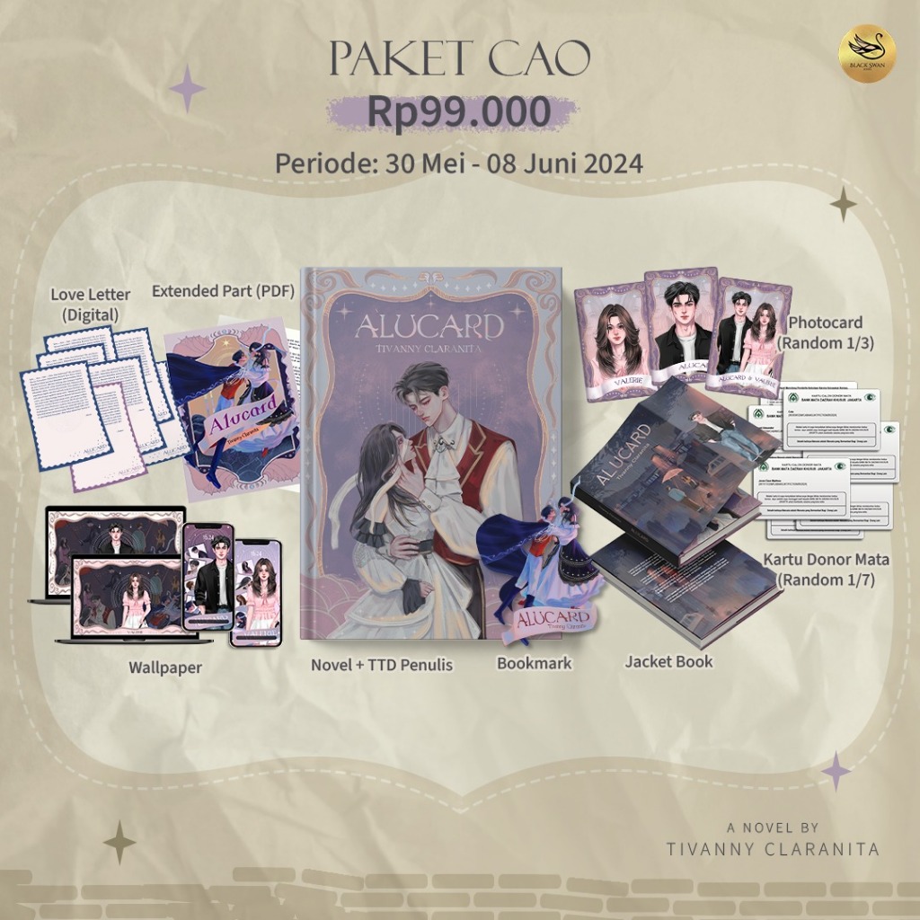 Novel Alucard - Tivanny Claranita (PAKET BONUS)