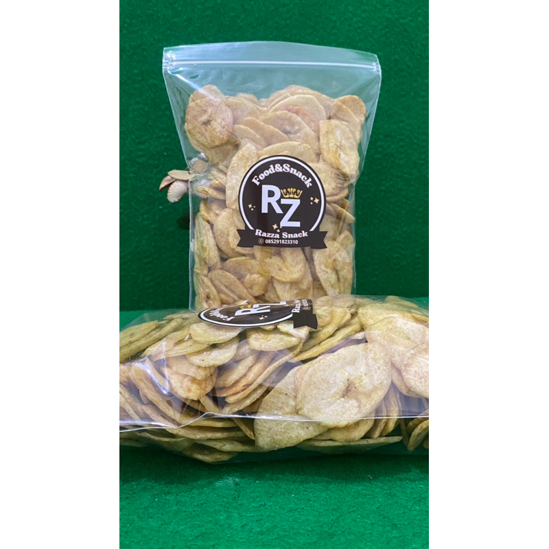 

250gram Keripik Pisang Original Manis Asin - Razza Snack