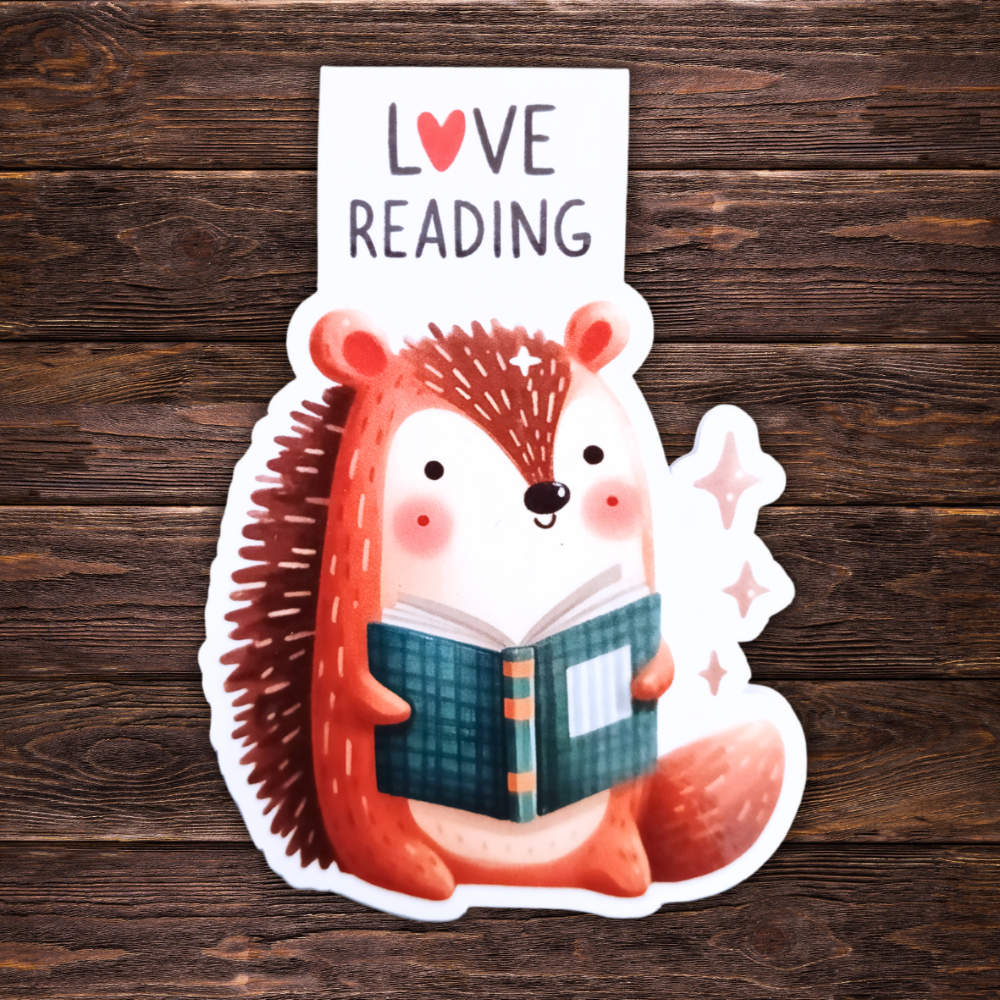 

Pembatas Buku Magnet | Handmade Magnetic Bookmark | Love Reading