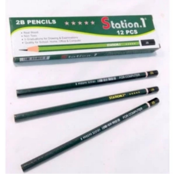 

PENSIL 2B STATION / PENSIL KAYU 12 PCS