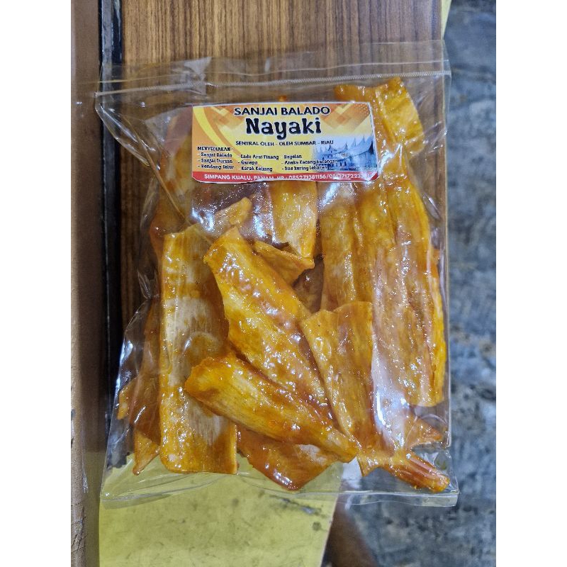

keripik sanjai balado