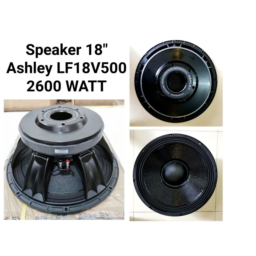 Speaker Ashley 18Inch LF18V500 LF18 V500 Speaker 18 Inch Ashley LF 18V500 18Inch Ashley 18" Original
