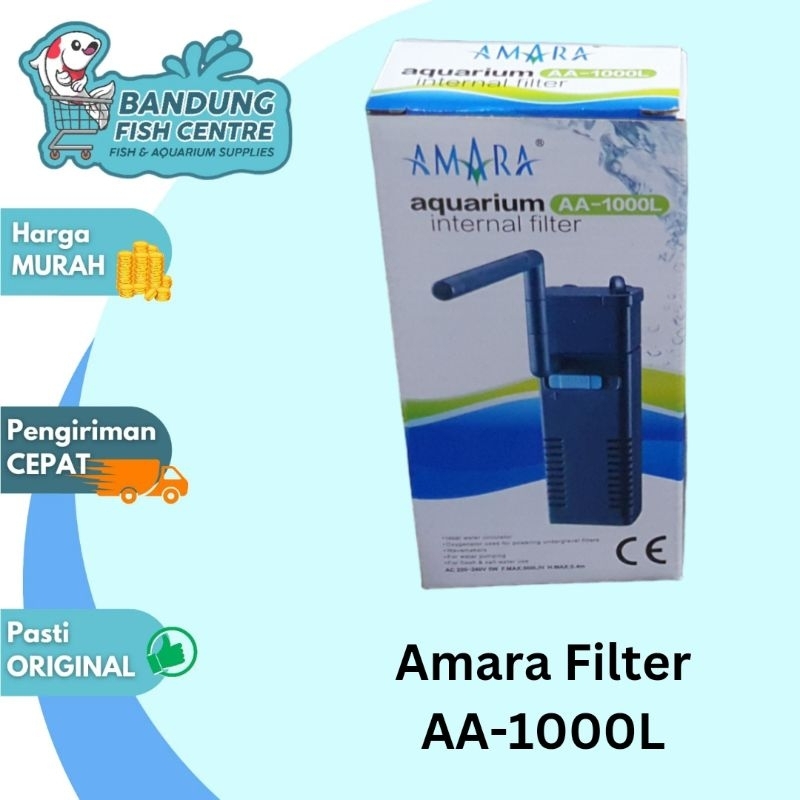 Amara Aquarium Internal Filter AA 1000L Pompa Celup Aquarium Amara AA1000L
