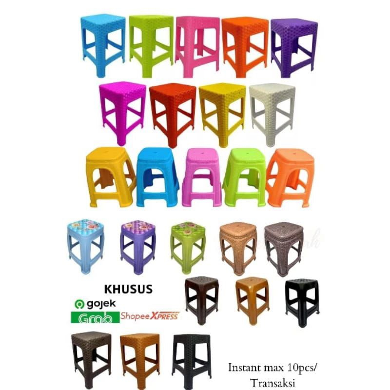 ( INSTANT) KURSI BAKSO ROTAN/ KURSI BAKSO / KURSI PLASTIK