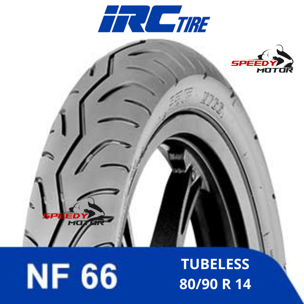 Ban Motor IRC 80/90 Ring 14 NF66 Tubeless 80/90-14 Ban Freego Vario 125/150 Supra GTR 150