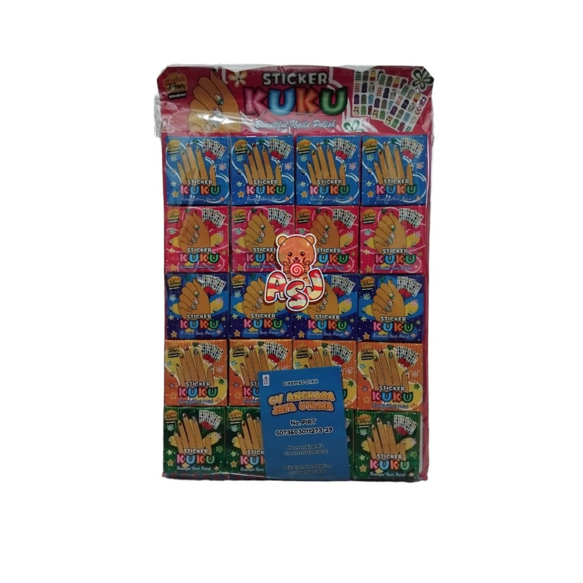 

HM PERMEN STIKER KUKU ISI 20