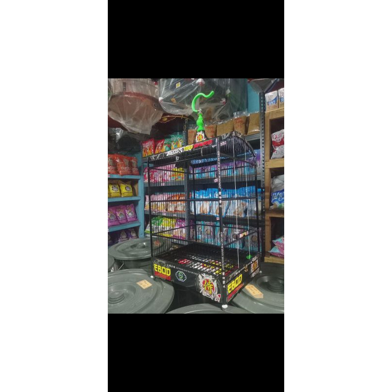 sangkar kotak ebod decal fiber