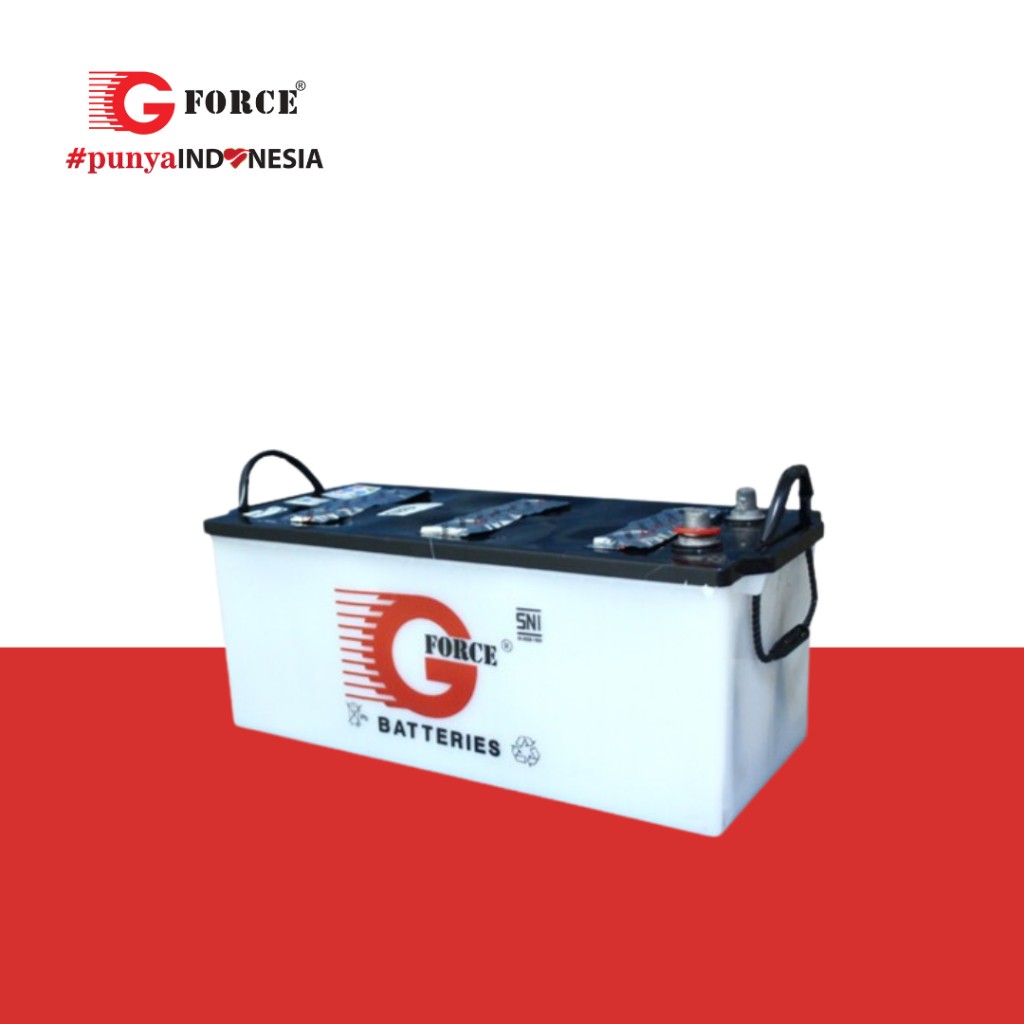 G Force Aki Mobil Conventional 66514 165AH 12V
