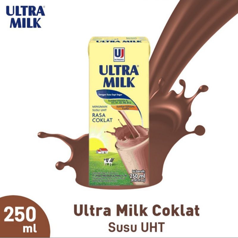 

ULTRA MILK Susu UHT Coklat 250 ml