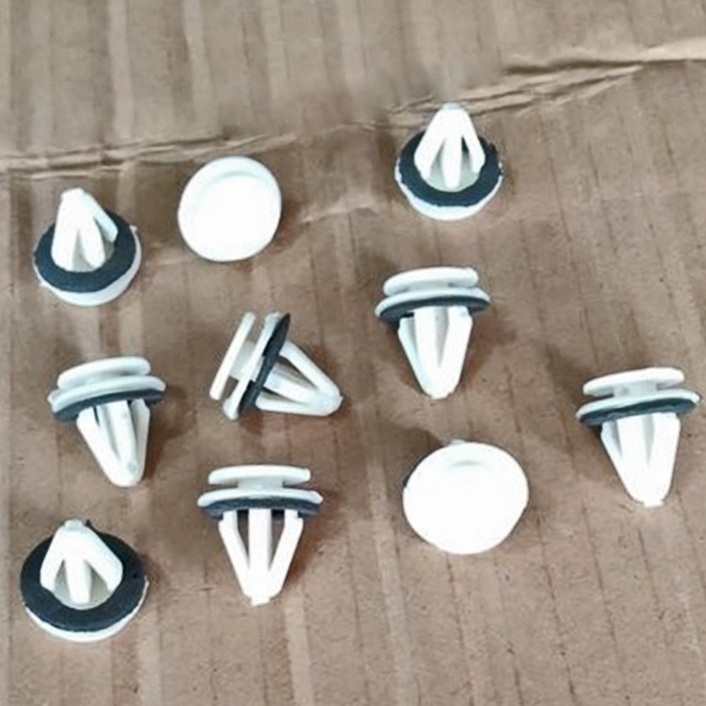 Klip Kancing 4 x Pcs Pieces Karpet Dasar Interior Spakbor Splash Mud Guard Perisai Lumpur Side Skirt