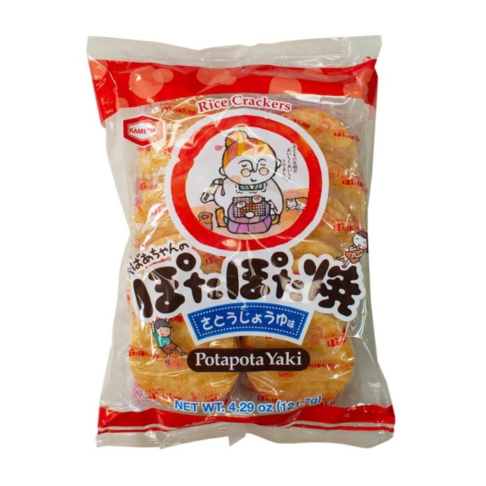 

Kameda Pota Potayaki / Krekers Beras Rasa Manis Soy Souce Ori 121.7Gr