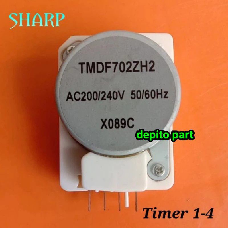 Timer Defrost Kulkas Sharp 2 Pintu Timer Kulkas 1-4