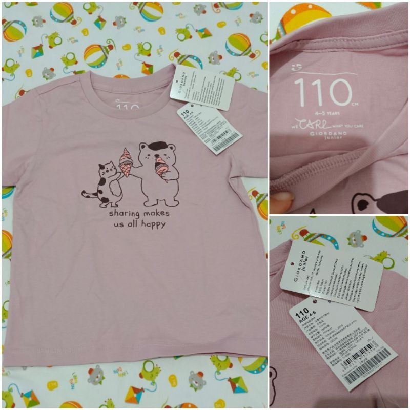 ORIGINAL POLO KAOS GIORDANO 4Y 5Y ANAK LAKI SWEATER JACKET BAJU