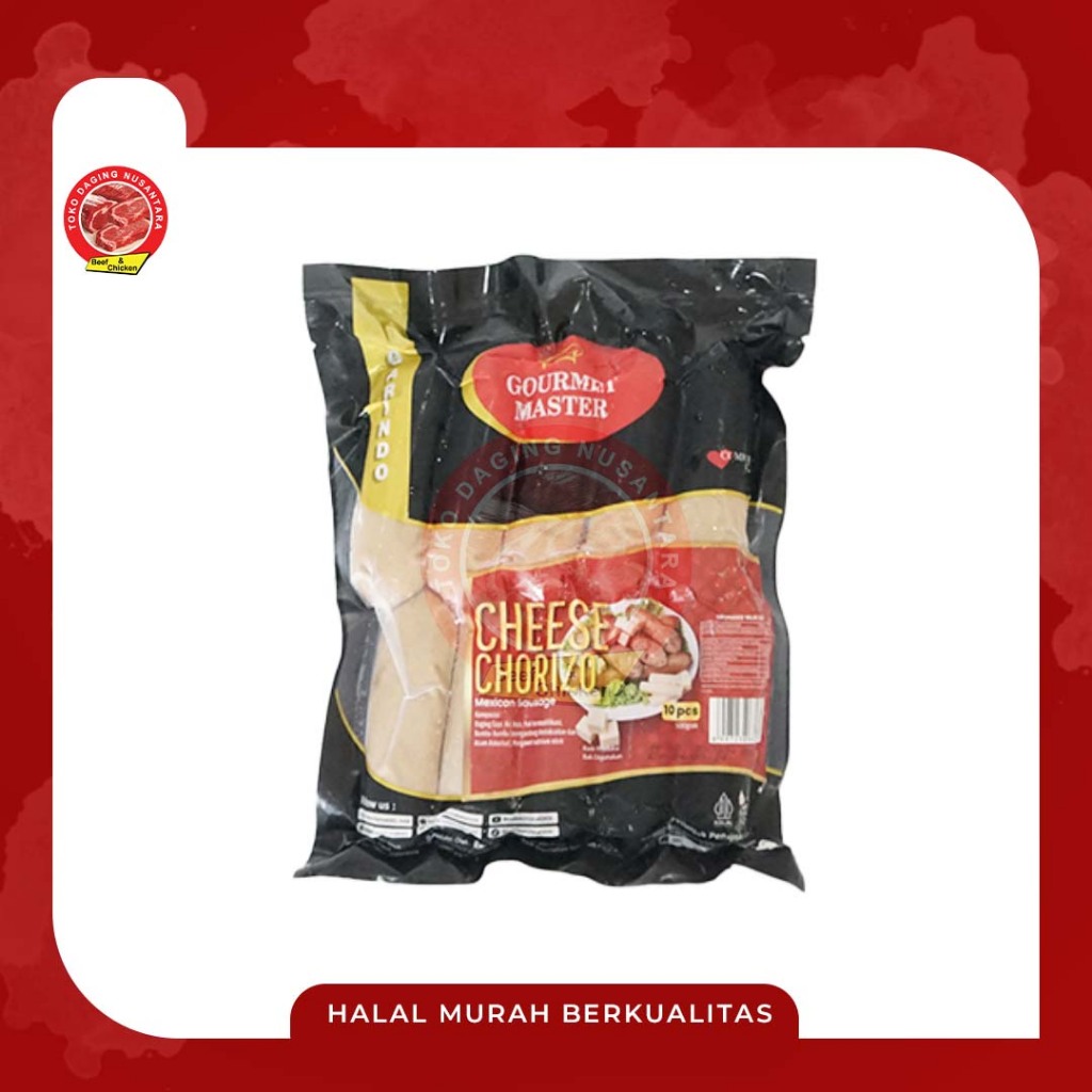 

GOURMET MASTER SAUSAGE CHORIZO CHEESE 500 GR
