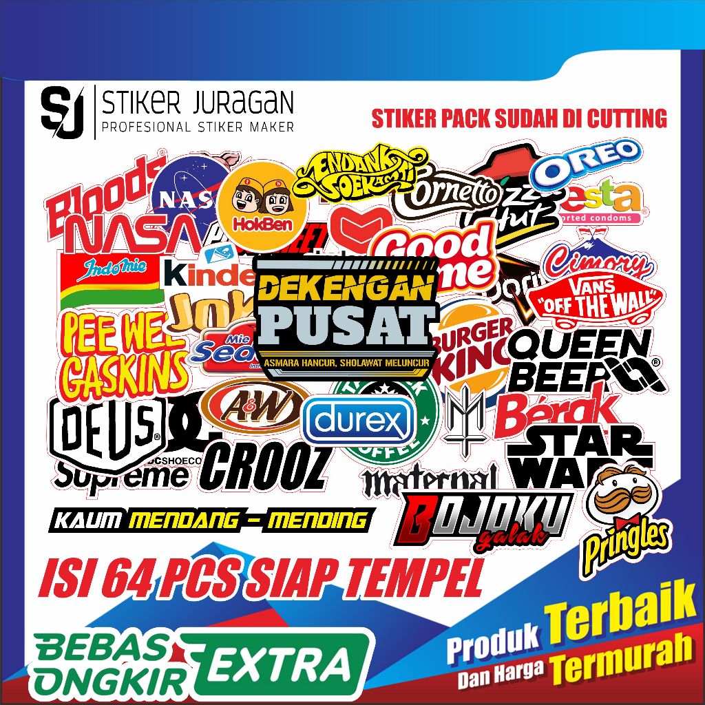 

STIKER AESTHETIC ANTI AIR UNTUK CASE HP LAPTOP TUMBLER KOPER (ISI 64 PCS)